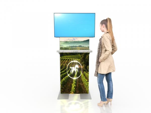 MOD-1661 Monitor Stand for Trade Shows and Events -- Image 2