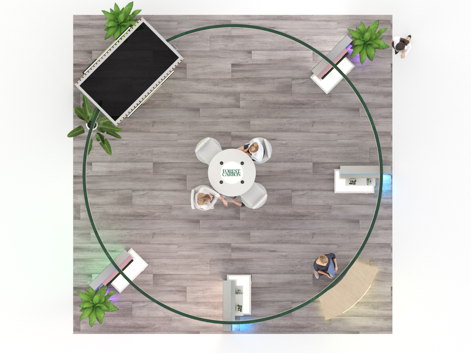 ECO-4126 Sustainable Display - Plan View 2